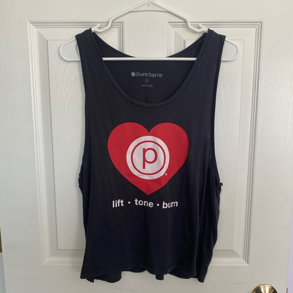 Pure Barre life tone burn tank